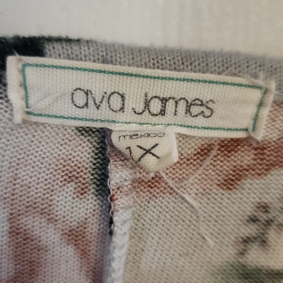 Ava James Light Blue Asymmetrical Top - Picture 11 of 13